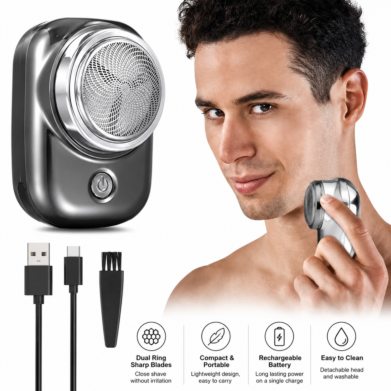 Mini Electric Shaver