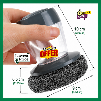 Soap Dispensing Dish Scrubber