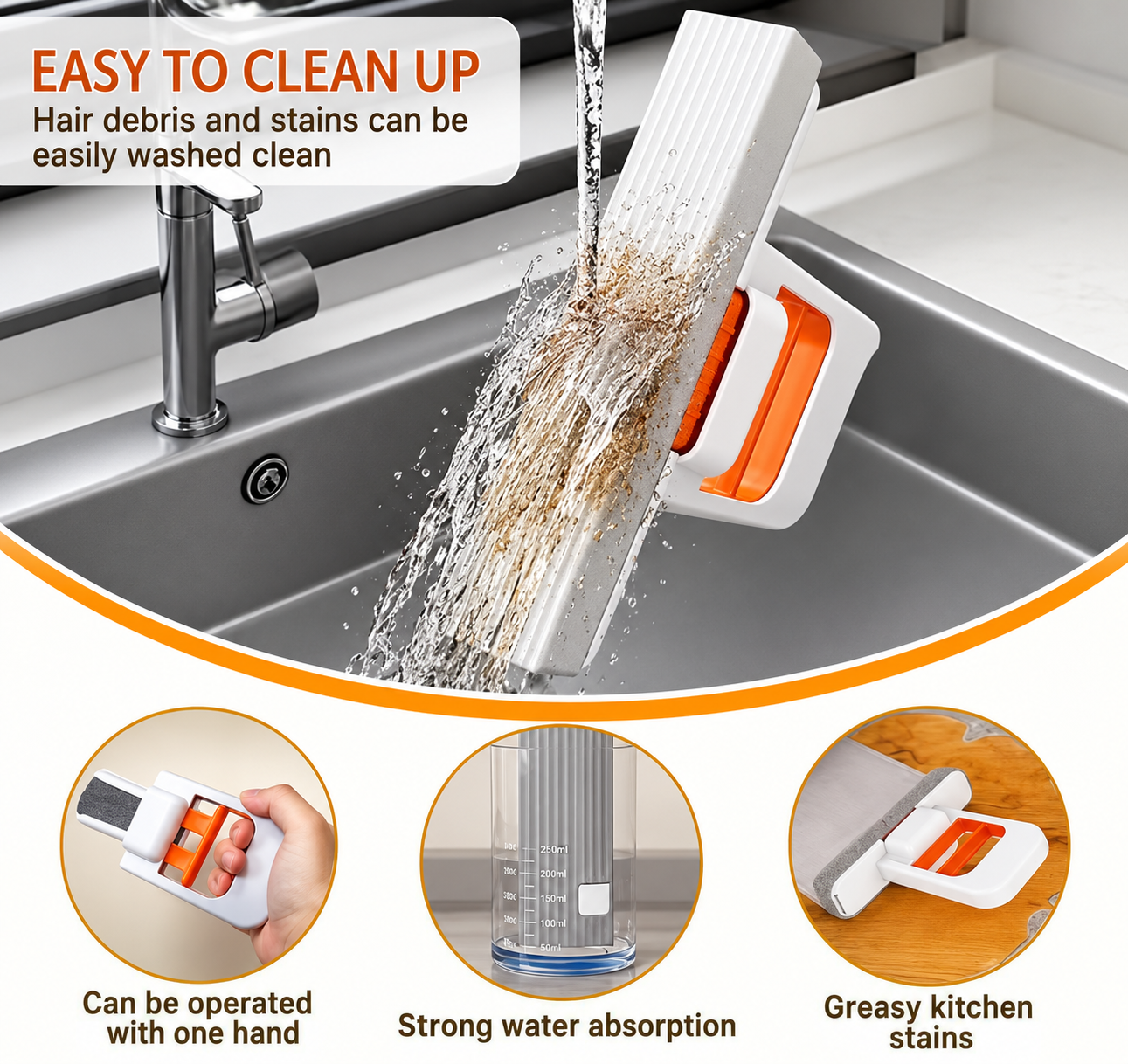 Mini Foldable Desktop Mop