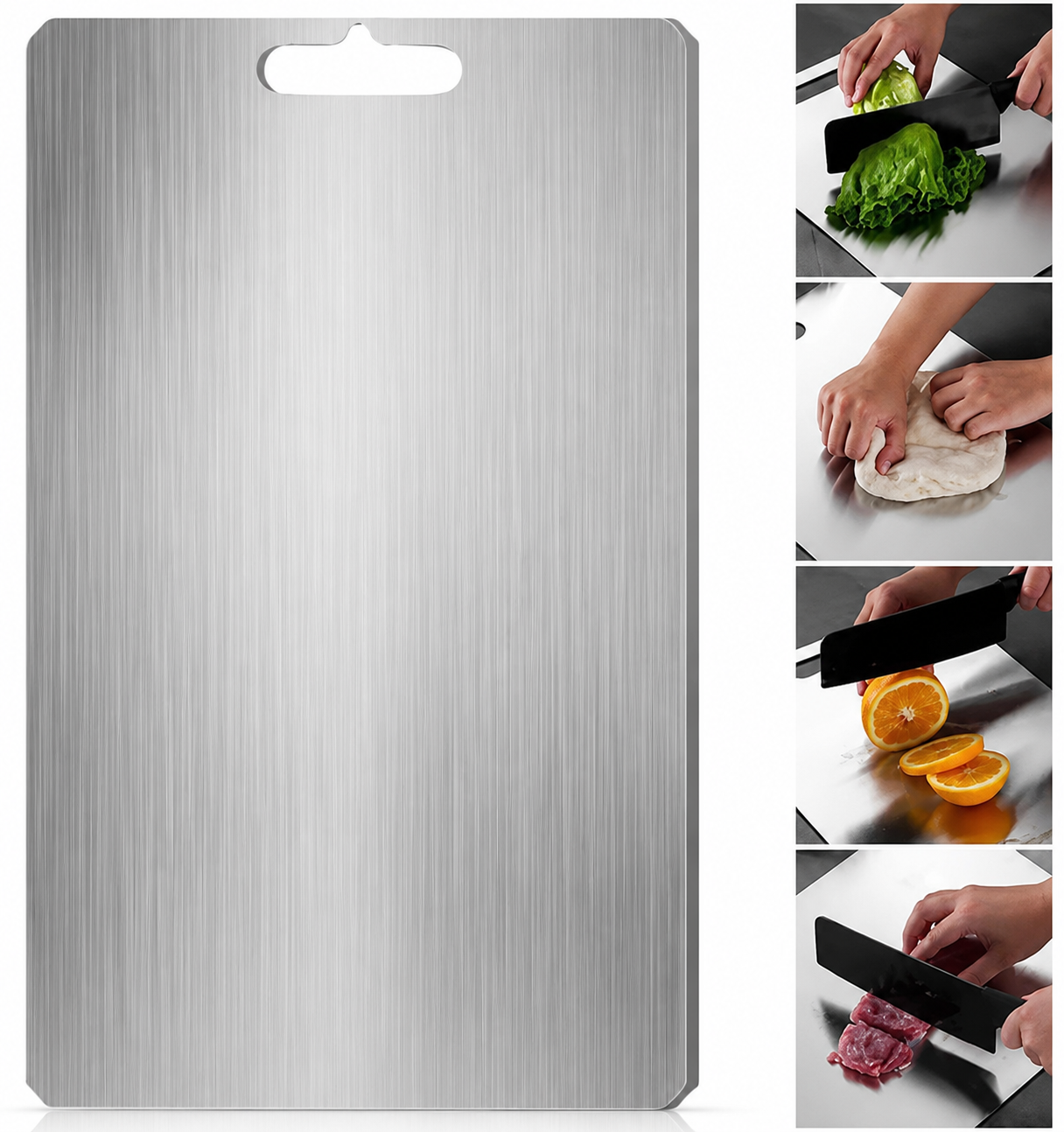 Stainless Steel Cutting Board | Kitchen Chopping Board