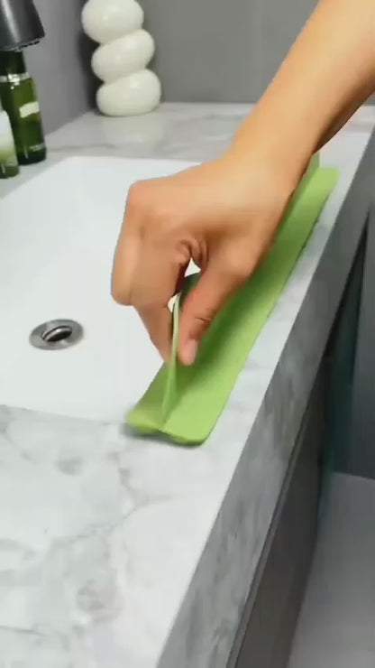 Water Splash Guard | Silicone Sink Splash Guard for Kitchen and Bathroom